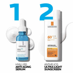 Hyalu B5 Serum & Anthelios Ultra-light Sunscreen SPF 60